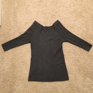 Maurices size XL gray 3/4 sleeve sweater